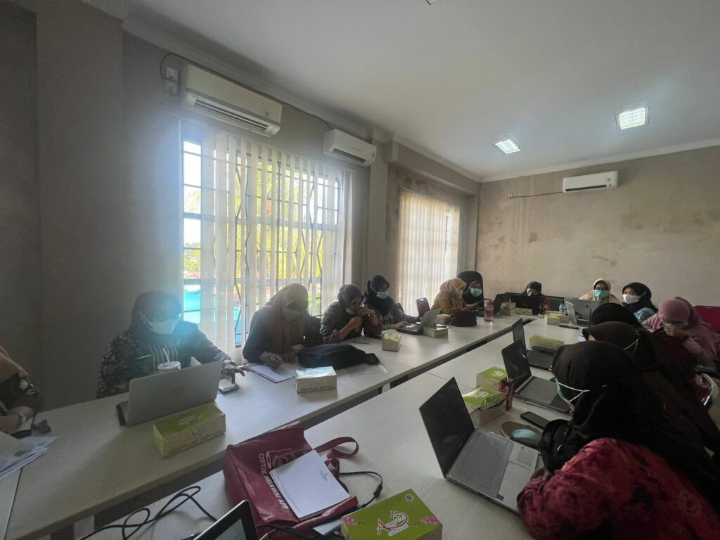 Kegiatan Evaluasi Monev Program Promkes Di Aula Dinas Kesehatan Puskesmas Botania Kota Batam 