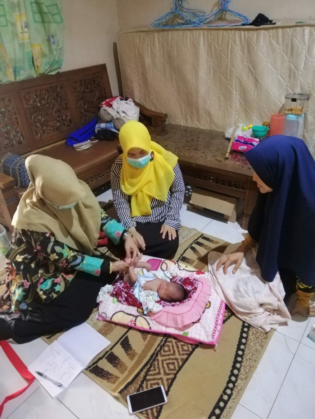 Kunjungan Rumah Neonatal Resti – Puskesmas Botania Kota Batam