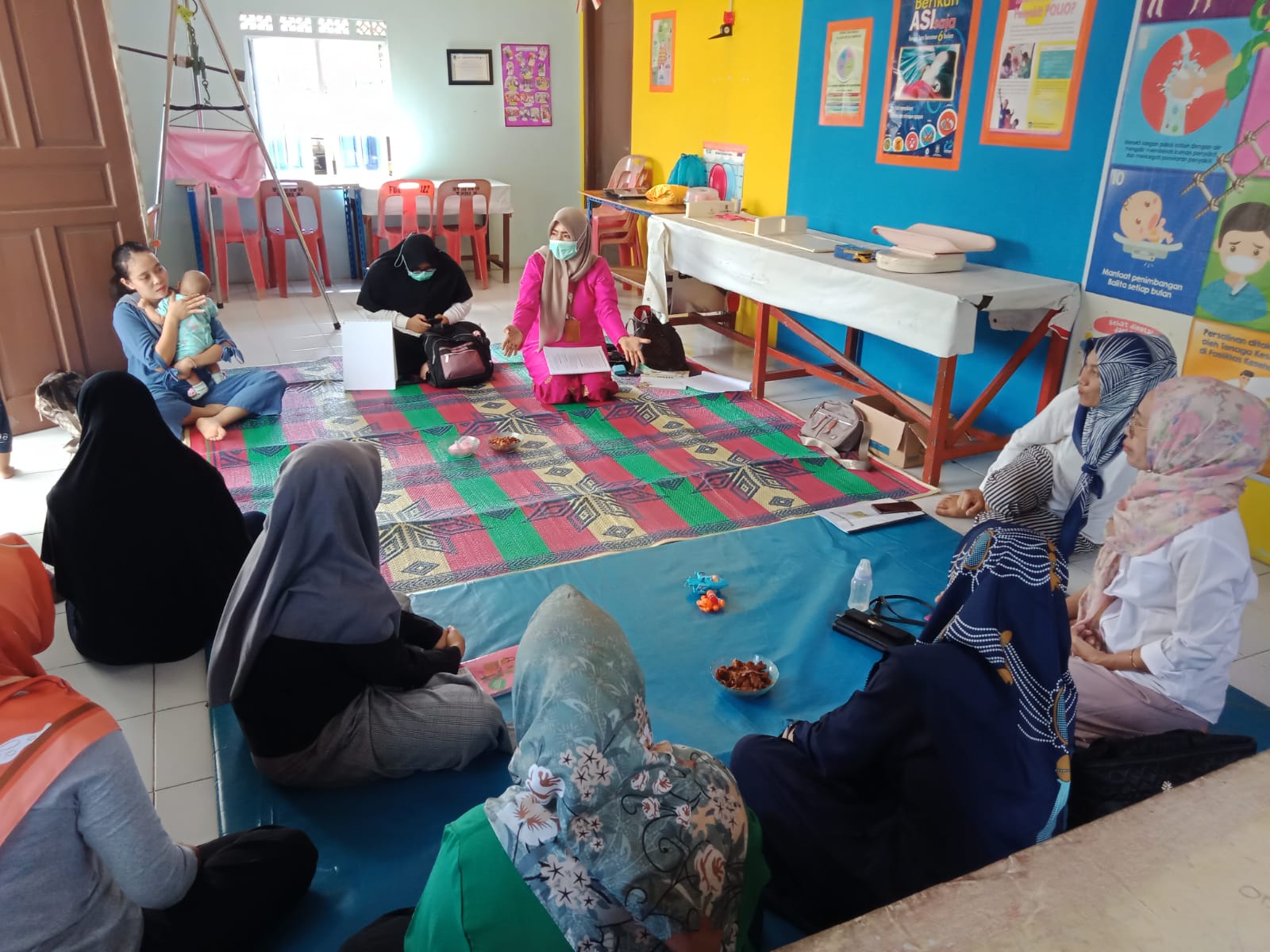 Kelas Ibu Balita Pertemuan Ke 3 di Posyandu Ananda – Puskesmas Botania